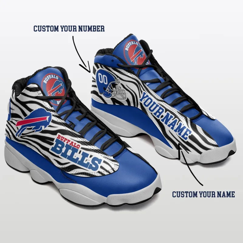 Buffalo Bills Personalized AJD13 Sneakers