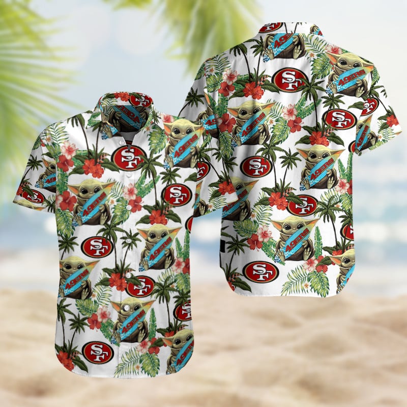 San Francisco 49ers Button Shirt Sizing Chart