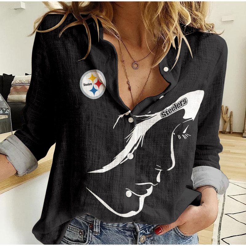 Pittsburgh Steelers Woman Shirt Side