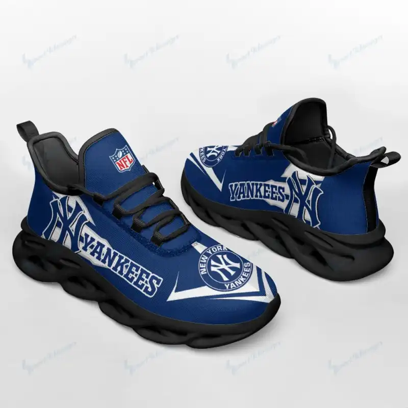 New York Yankees Yezy Running Sneakers SPD475 Image 4