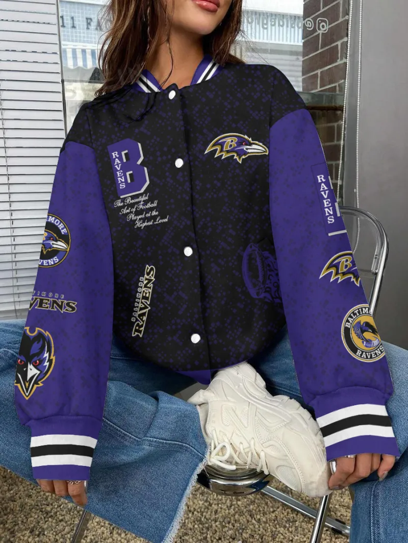 Baltimore Ravens Varsity Jacket