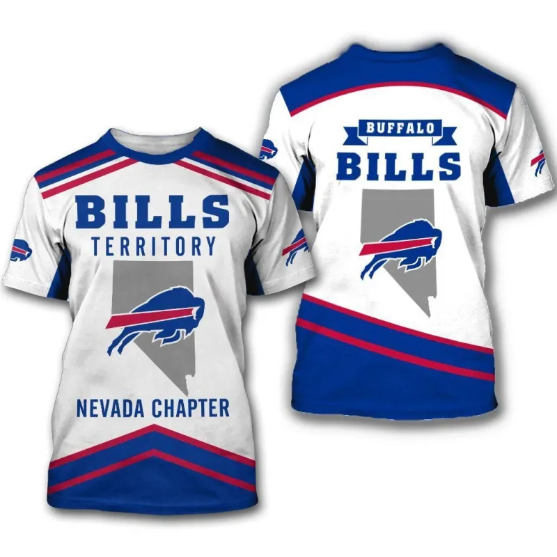 Buffalo Bills Territory Nevada Limited Edition Hoodie T-Shirt Sweatshirt Unisex Sizes
