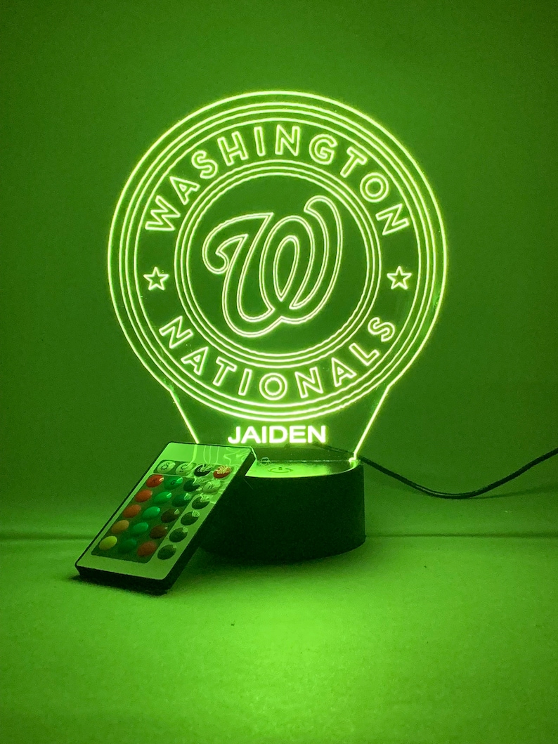 Washington Commanders Unique 3D Lamp