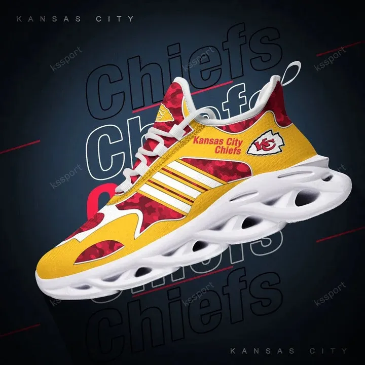 Kansas City Chiefs Yezy Running Sneakers