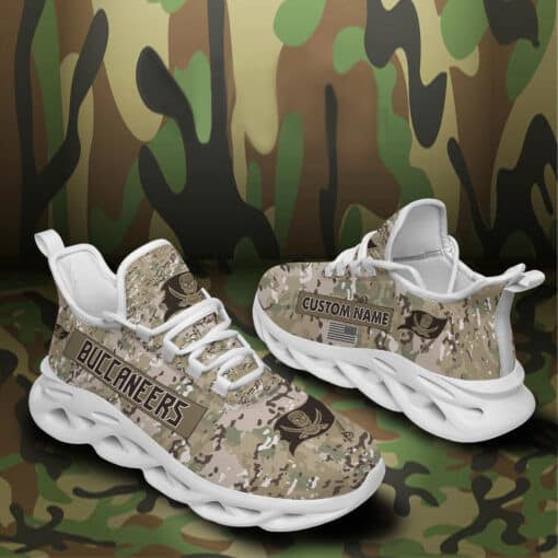 Tampa Bay Buccaneers Personalized Yezy Running Sneakers