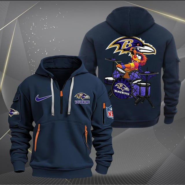 Baltimore Ravens Hoodie Back