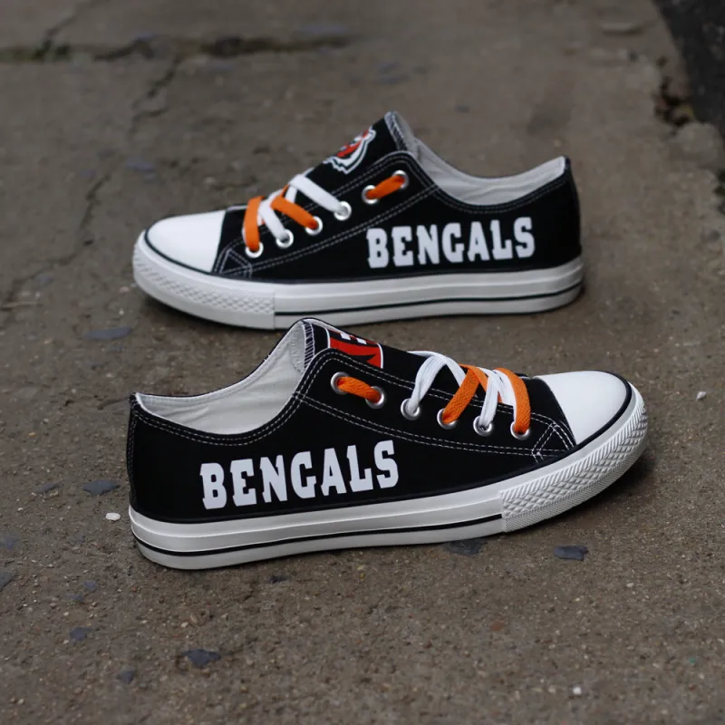 Cincinnati Bengals New Low Top Sneaker View 2
