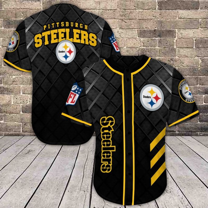 Pittsburgh Steelers Baseball Jersey