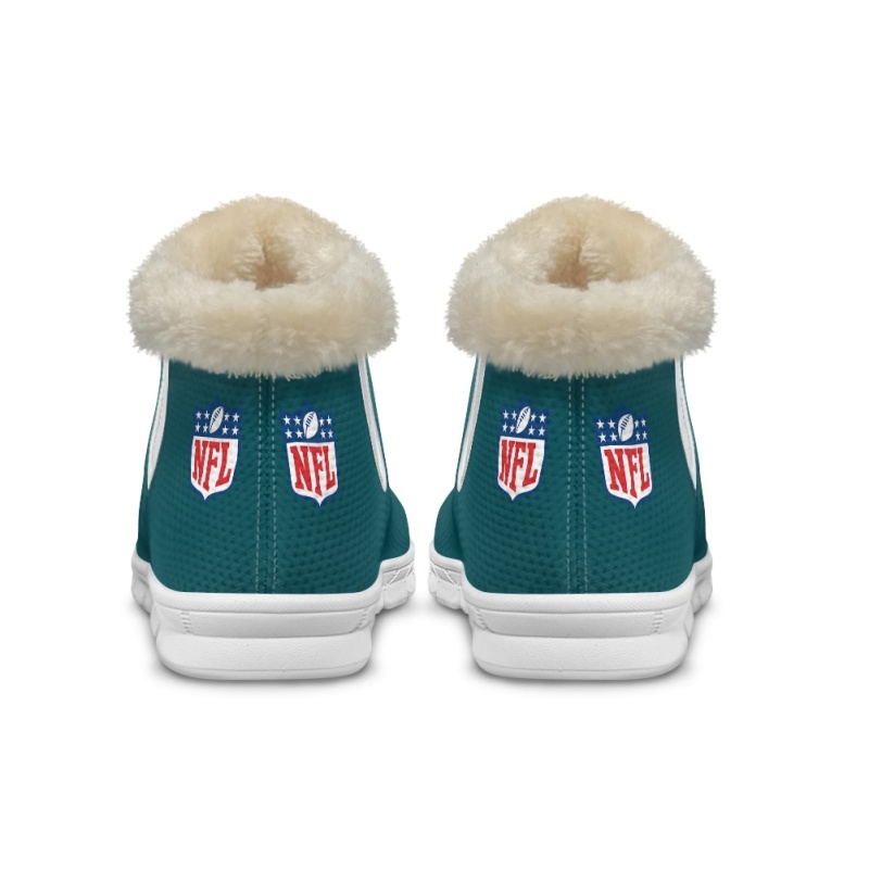 Philadelphia Eagles Comfy Winter Snow Boots Image 16