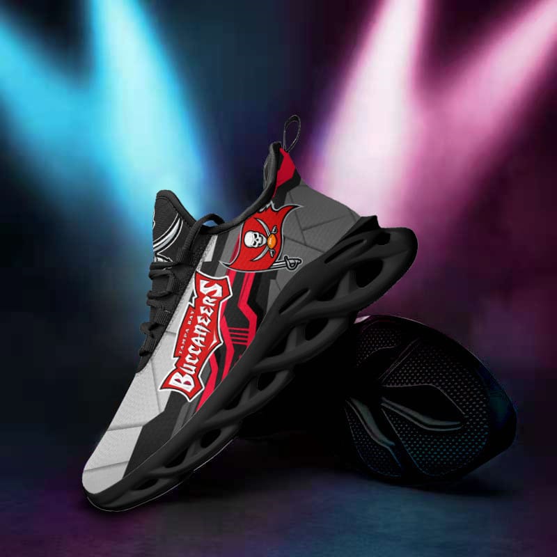 Tampa Bay Buccaneers Yezy Running Sneakers Top View