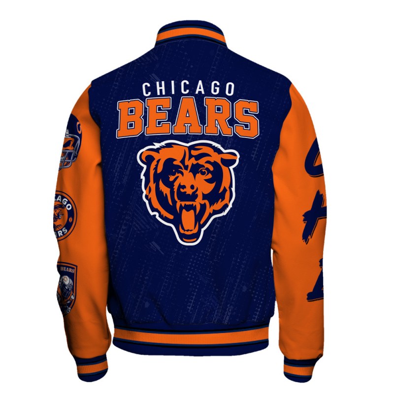 Chicago Bears Varsity Jacket 3