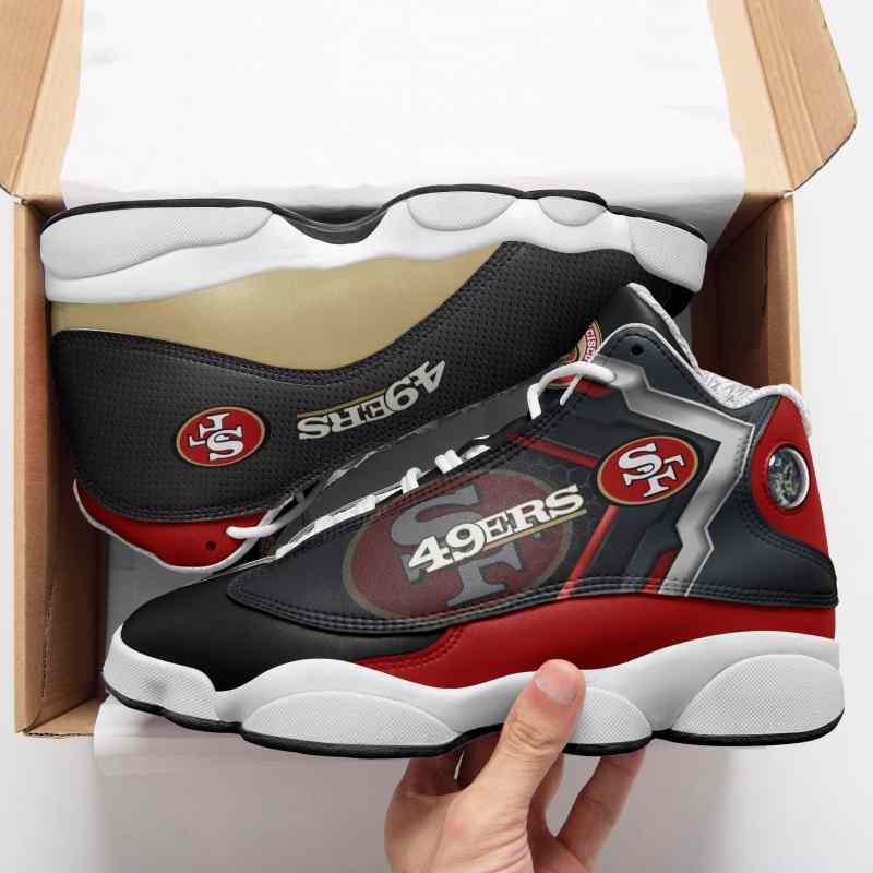San Francisco 49ers Air JD13 Sneakers
