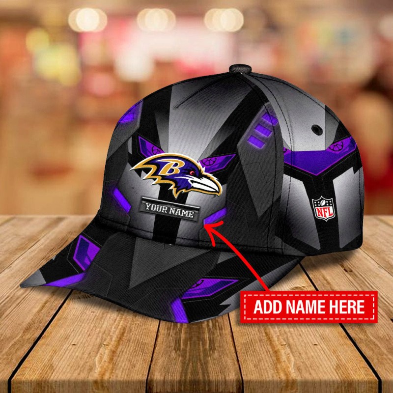 Baltimore Ravens Personalized Classic Cap