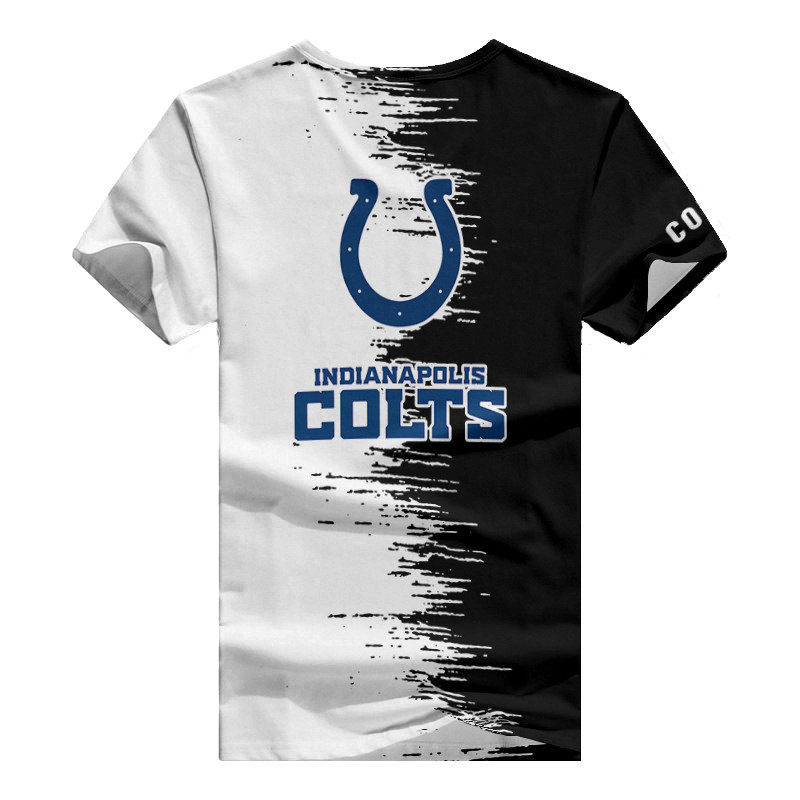 Indianapolis Colts Summer V-Neck Women T-Shirt Lifestyle Image