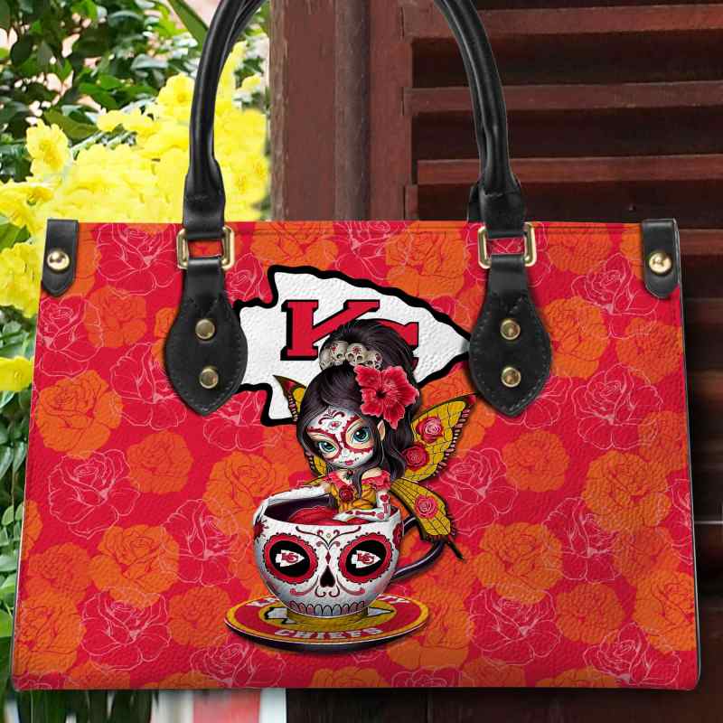 Kansas City Chiefs Leather Handbag