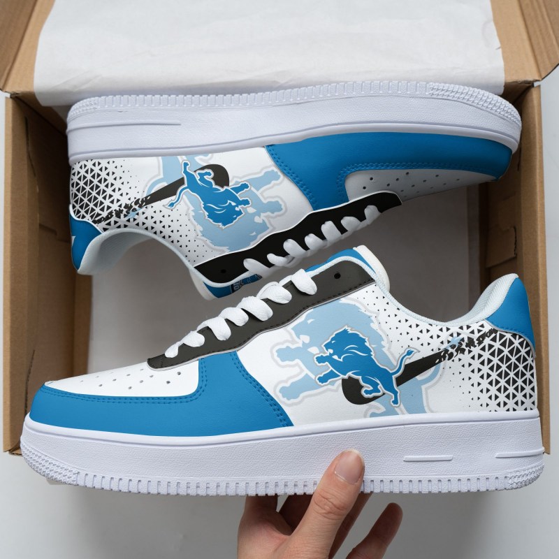 Detroit Lions AF1 Shoes 247 - Image 2