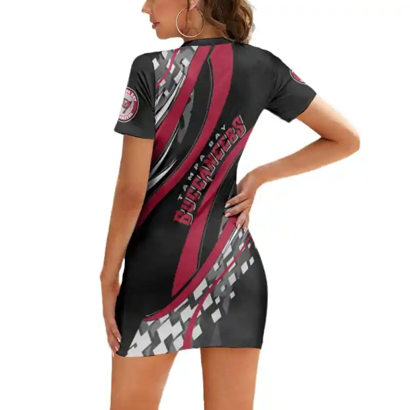 Tampa Bay Buccaneers Casual Dress Back View