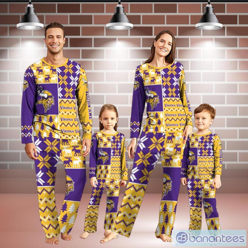 Minnesota Vikings Pajamas Christmas Gift