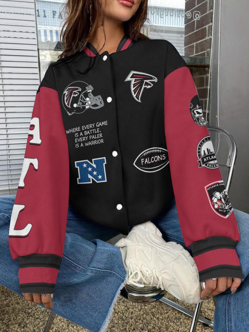 Atlanta Falcons Varsity Jacket
