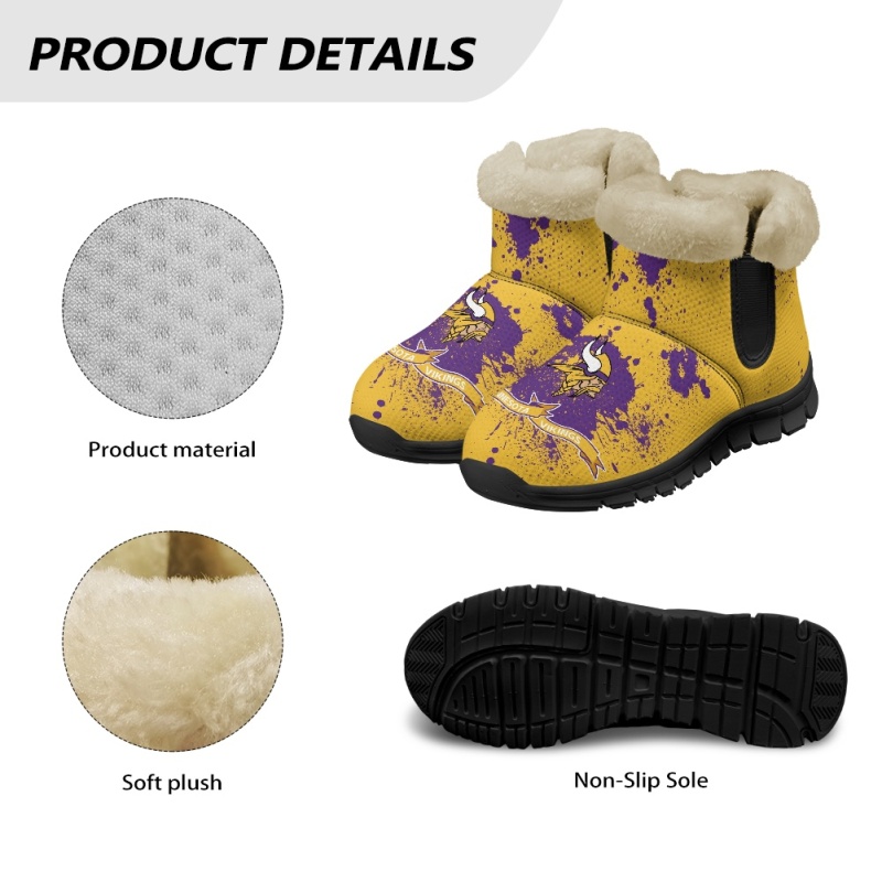 Minnesota Vikings Snow Boots Comfort Test