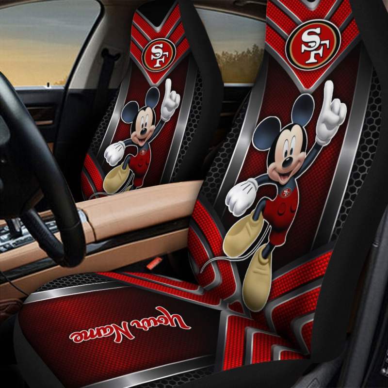 San Francisco 49ers Personalized Car Seat Covers