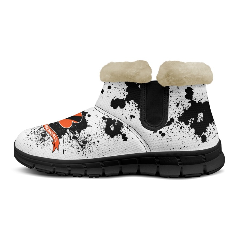 Cincinnati Bengals Comfy Winter Snow Boots Image 4