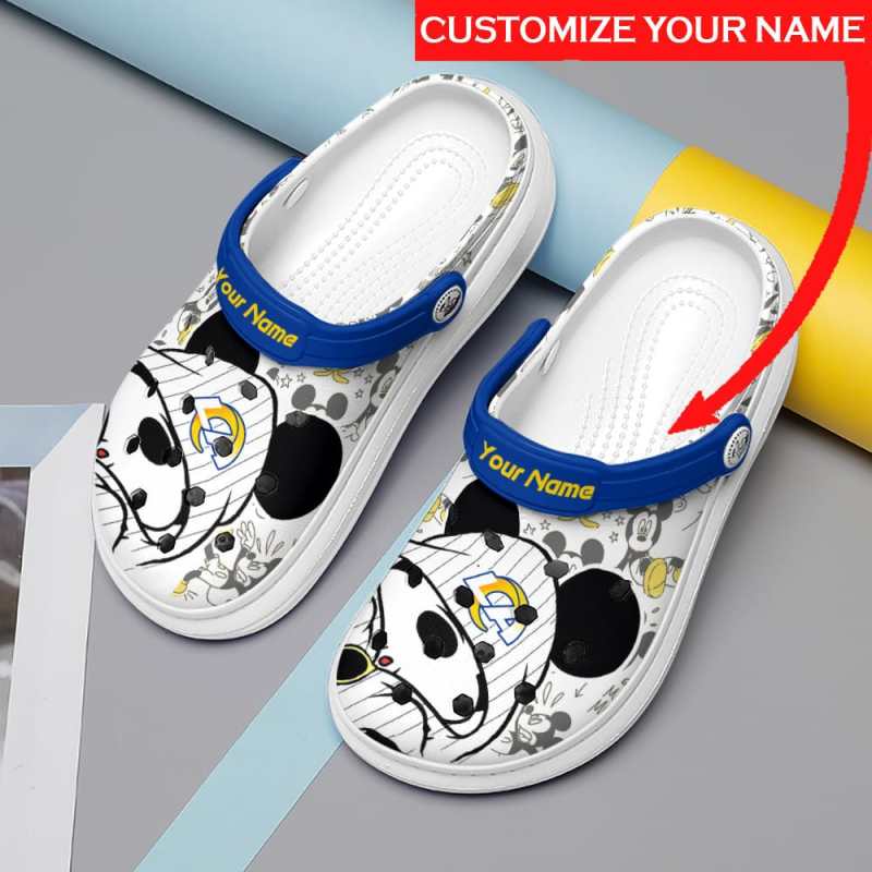 Los Angeles Rams Personalized Clog