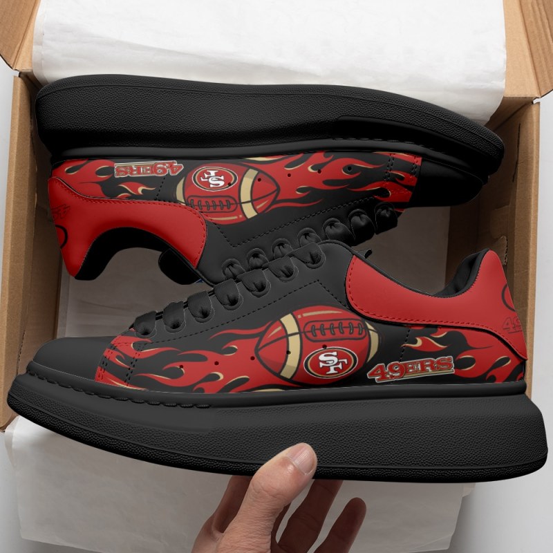San Francisco 49ers MQ Sneakers - Side View