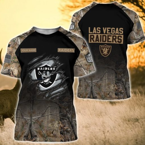 Las Vegas Raiders Personalized Ugly Christmas Sweater Close Up