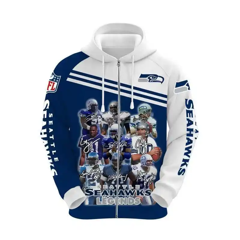 Seattle Seahawks 3D Full Printed Ugly Christmas Sweater