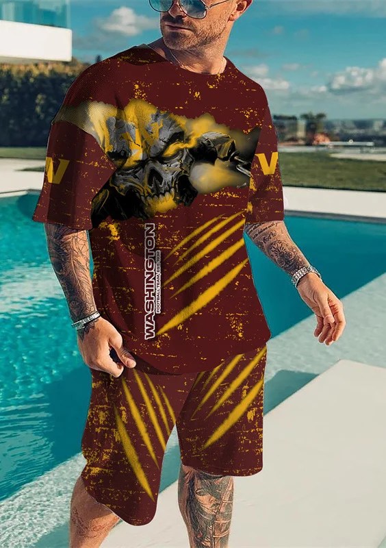 Washington Commanders T-Shirt and Shorts