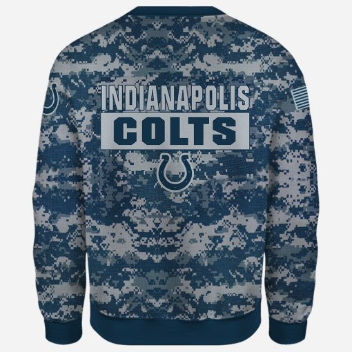 Indianapolis Colts Personalized Ugly Christmas Sweater 7