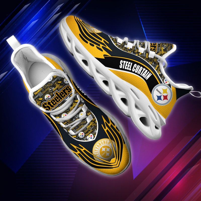 Pittsburgh Steelers Yezy Running Sneakers