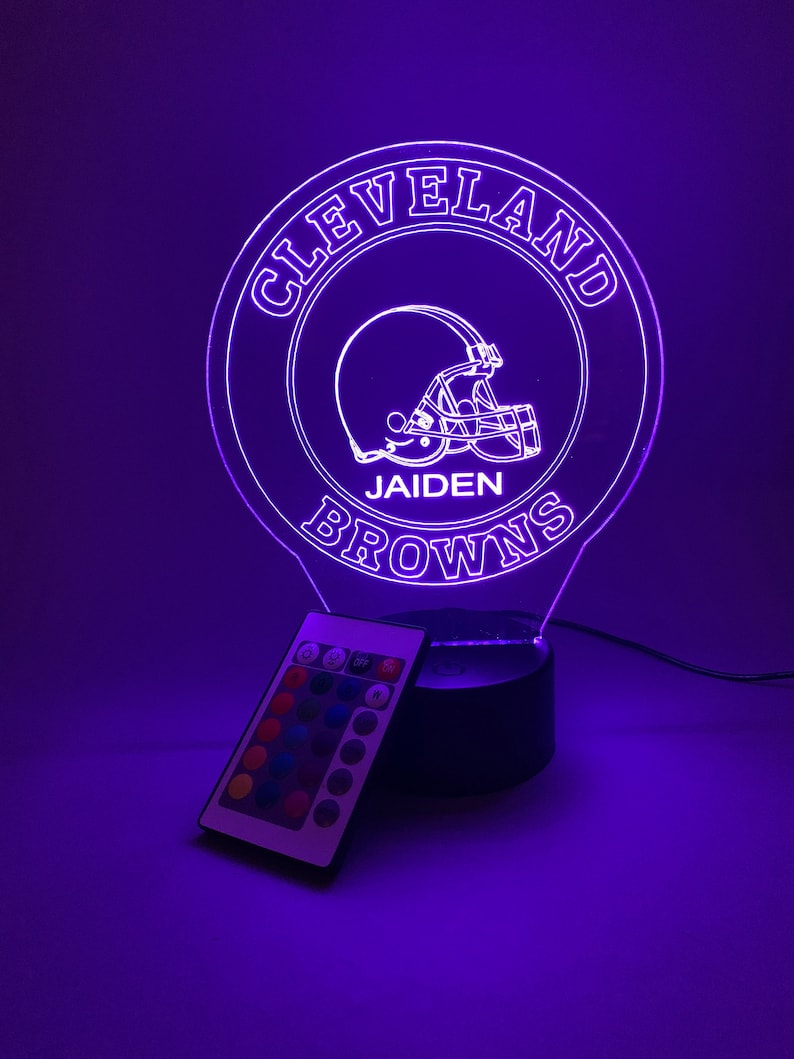 Cleveland Browns Lamp Base