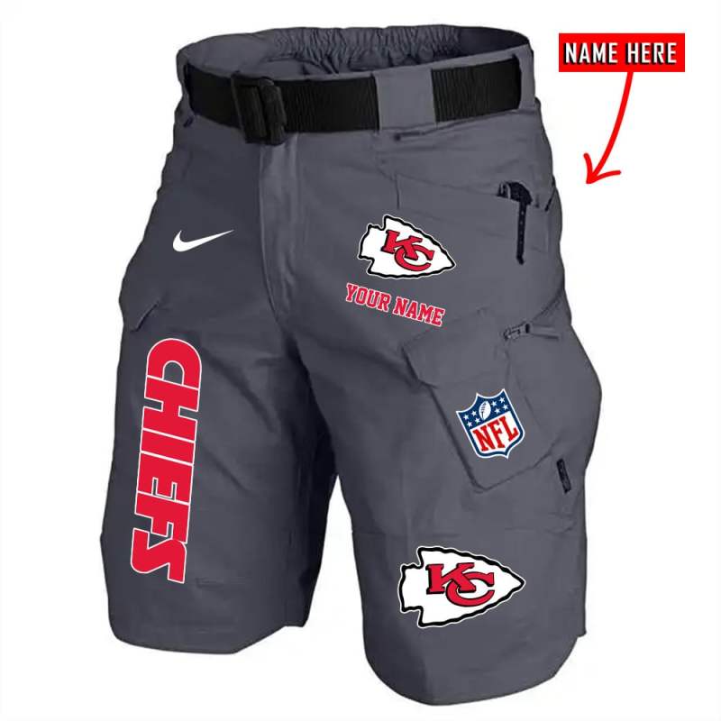 Kansas City Chiefs Front Pockets Men Shorts