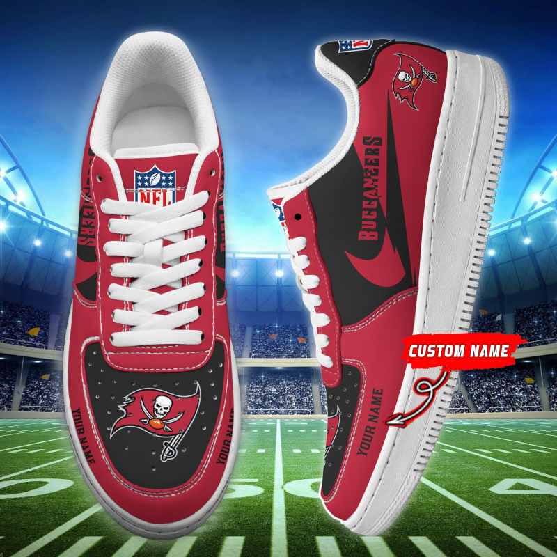 Tampa Bay Buccaneers Personalized AF1 Shoes