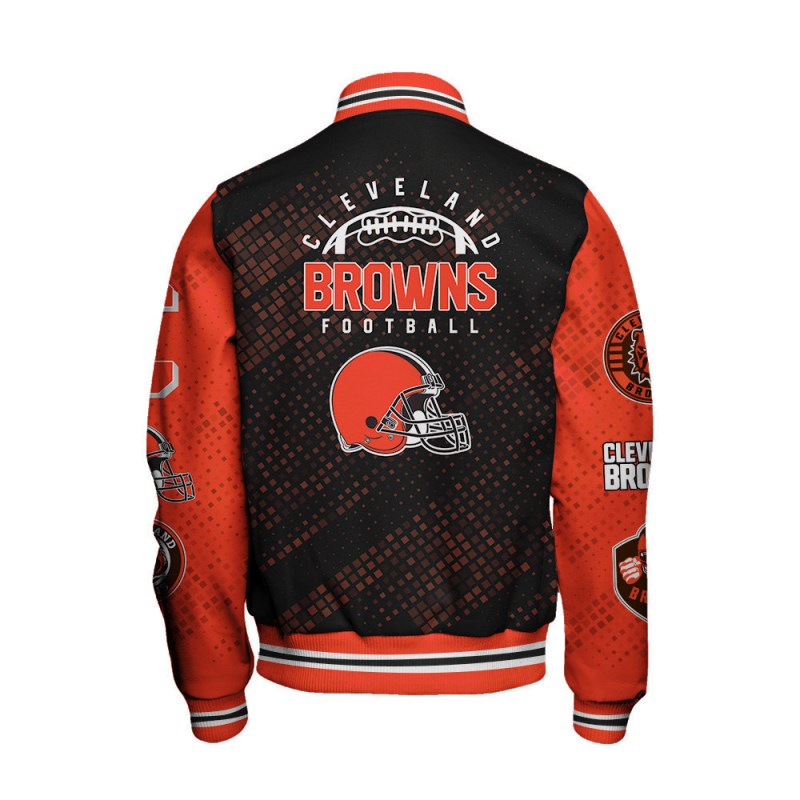 Cleveland Browns Jacket Back View