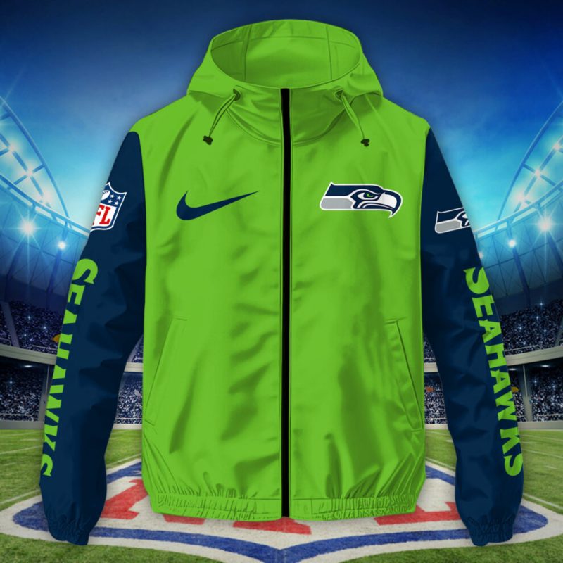 Seattle Seahawks Outdoor Jacket Image 3