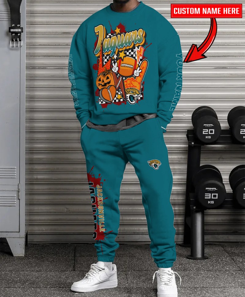 Jacksonville Jaguars Sweatshirt and Sweatpants Set