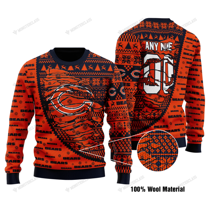 Chicago Bears Woolen Sweater