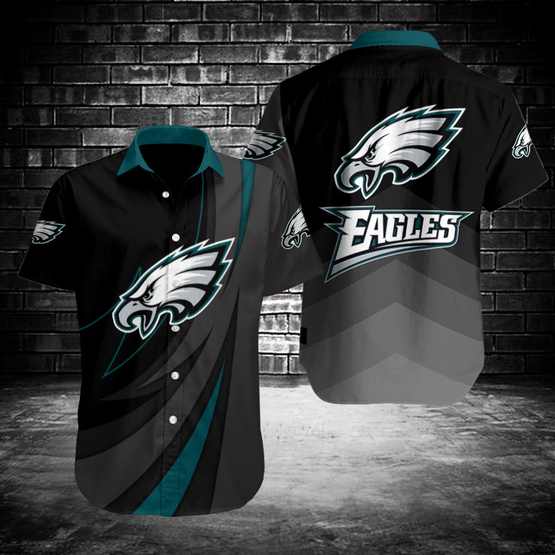 Philadelphia Eagles Button Shirt Size Chart