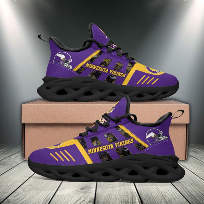 Minnesota Vikings Yezy Running Sneakers