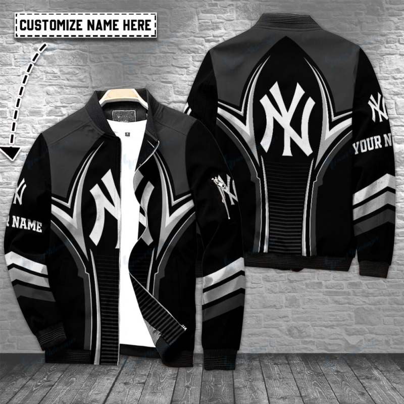 New York Yankees Personalized Bomber Jacket Image 1