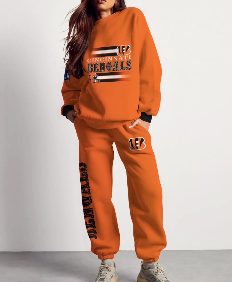 Cincinnati Bengals 3D Sweatsuit & Sweatpants