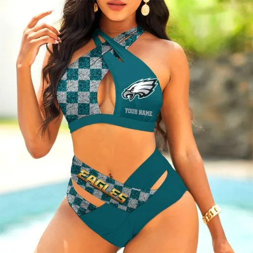 Philadelphia Eagles Women's Bikini Swimsuit