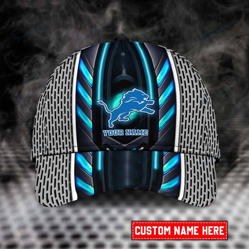 Detroit Lions Personalized Classic Cap
