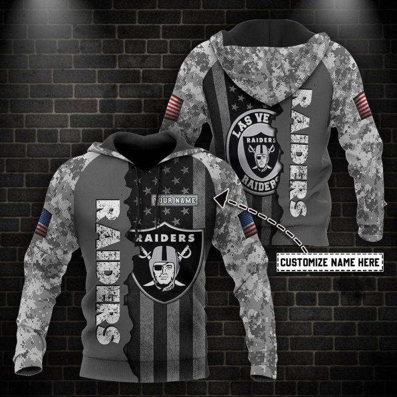 Las Vegas Raiders Personalized Hoodie