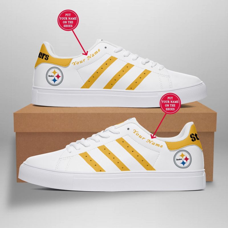 Pittsburgh Steelers Personalized Custom Sneakers