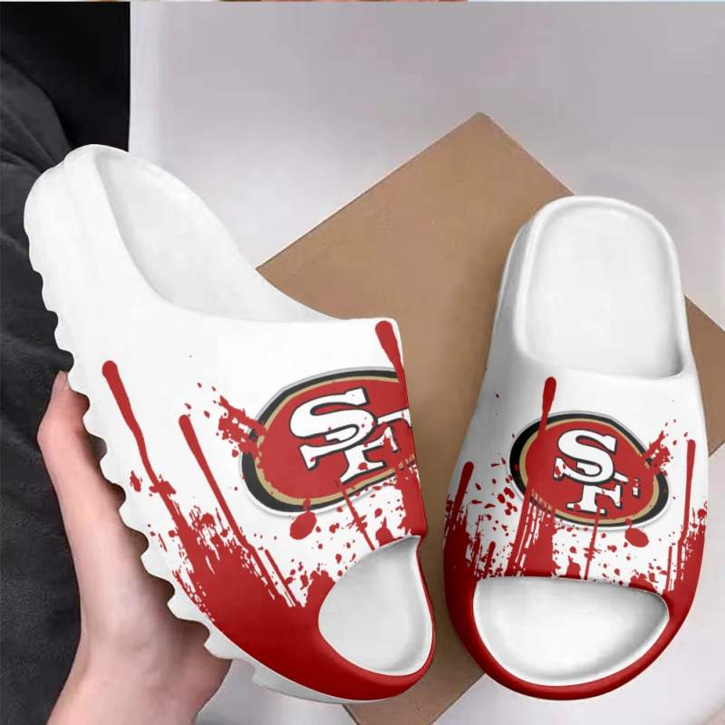 San Francisco 49ers Yeezy Slippers
