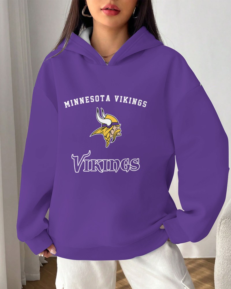 Minnesota Vikings Hoodie Detail